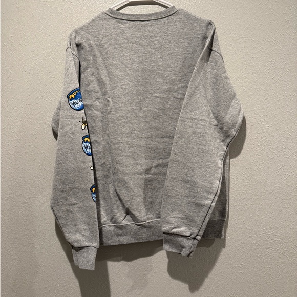 Disney Gray Crewneck Sweater with Pooh Bear - Picture 4 of 6